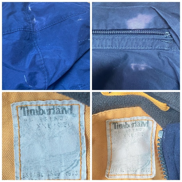 Timberland Winter Coat with fleece , zipoff hood - Picture 8 of 8